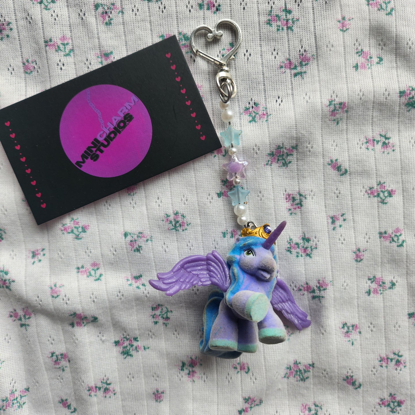 Filly Special Schlüsselanhänger Stars Lila Blau