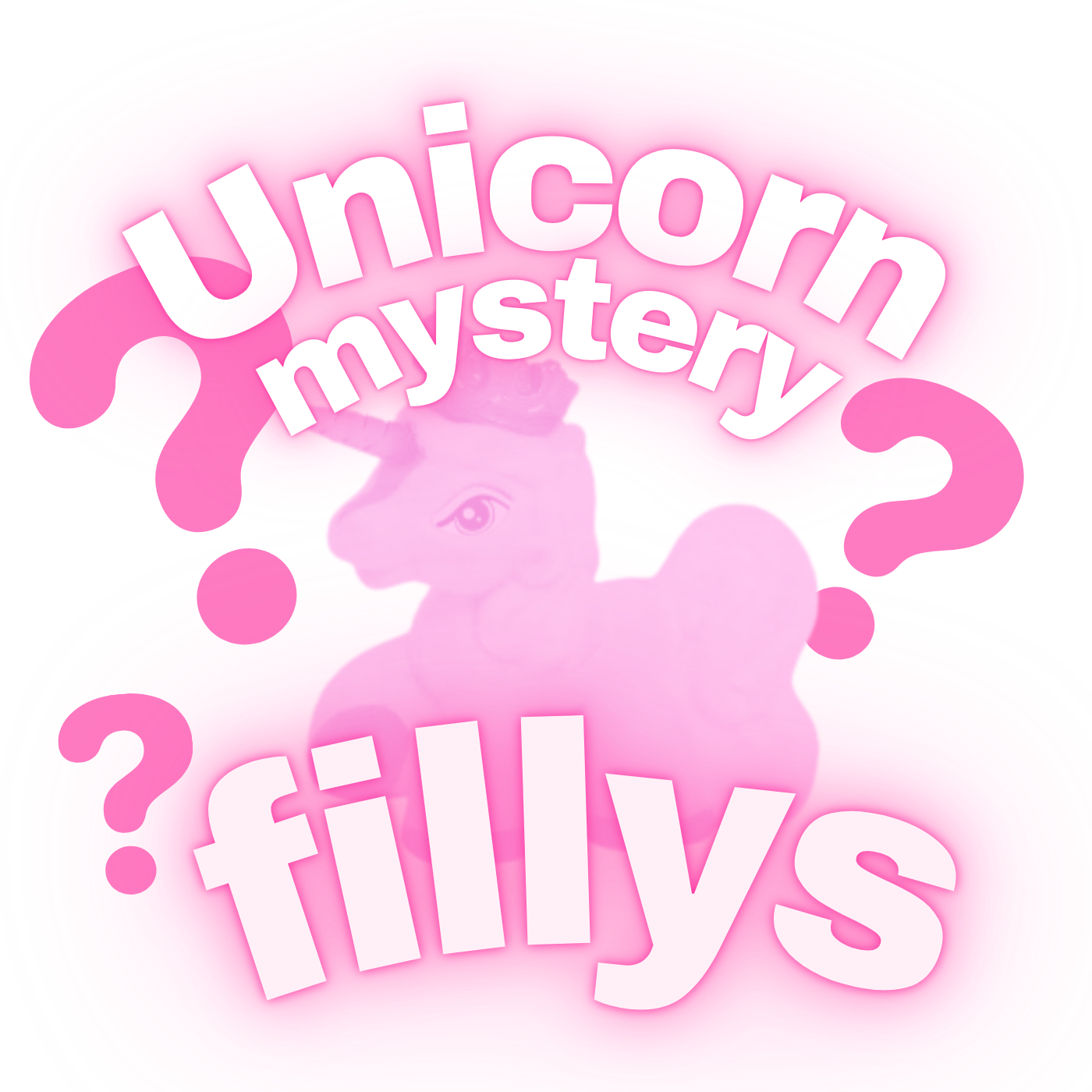 UNICORN MYSTERYBOX 3x Filly Keychains