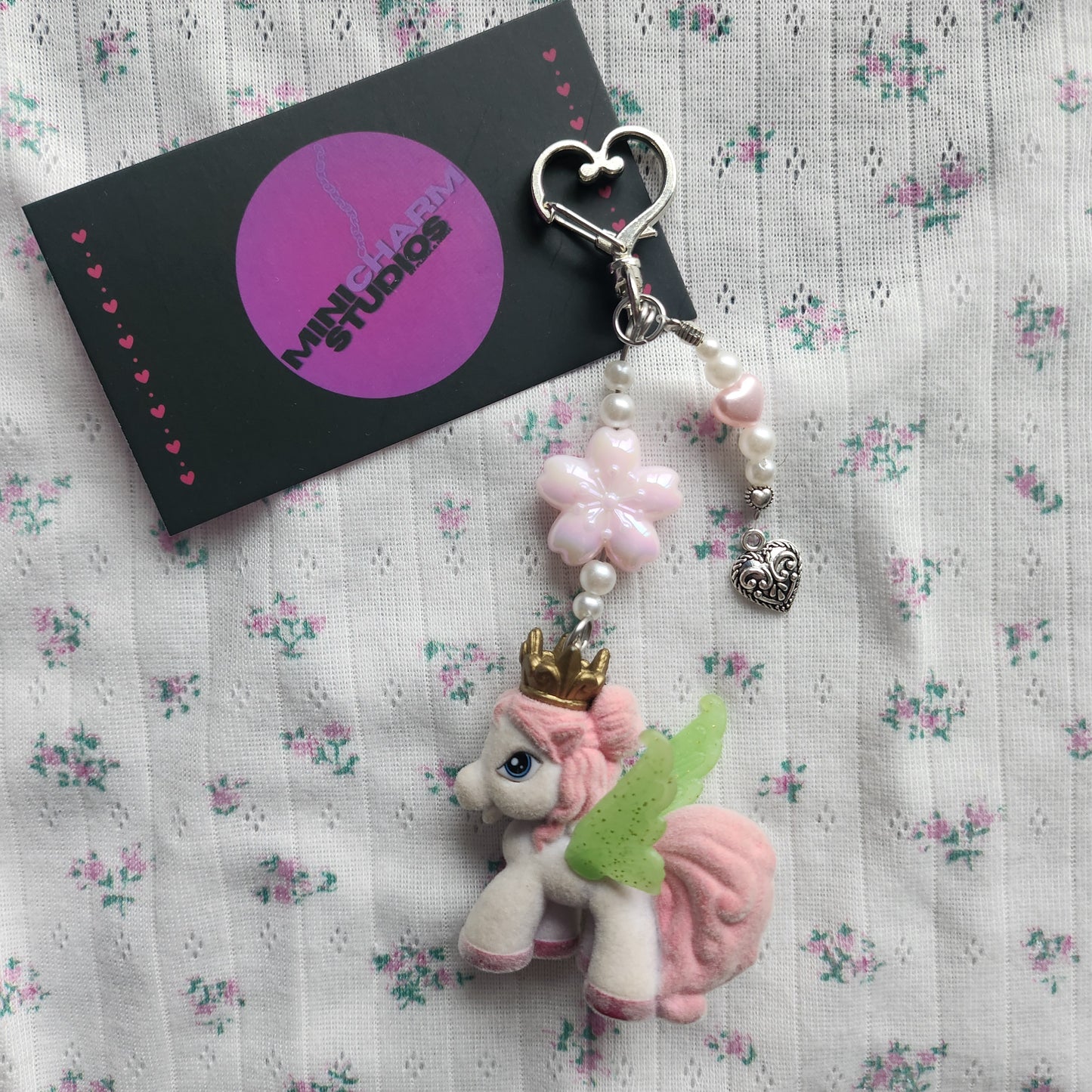 Filly Schlüsselanhänger Fairy Rosa Weiß