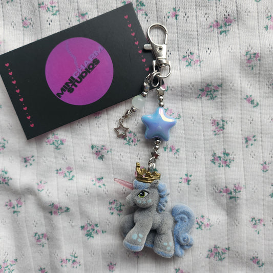 Filly Schlüsselanhänger Unicorn Schwarz Rare