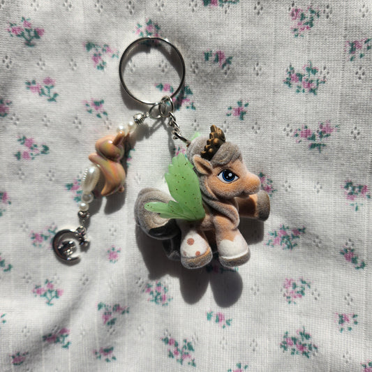 Filly Schlüsselanhänger Fairy Braun Kaninchen Design