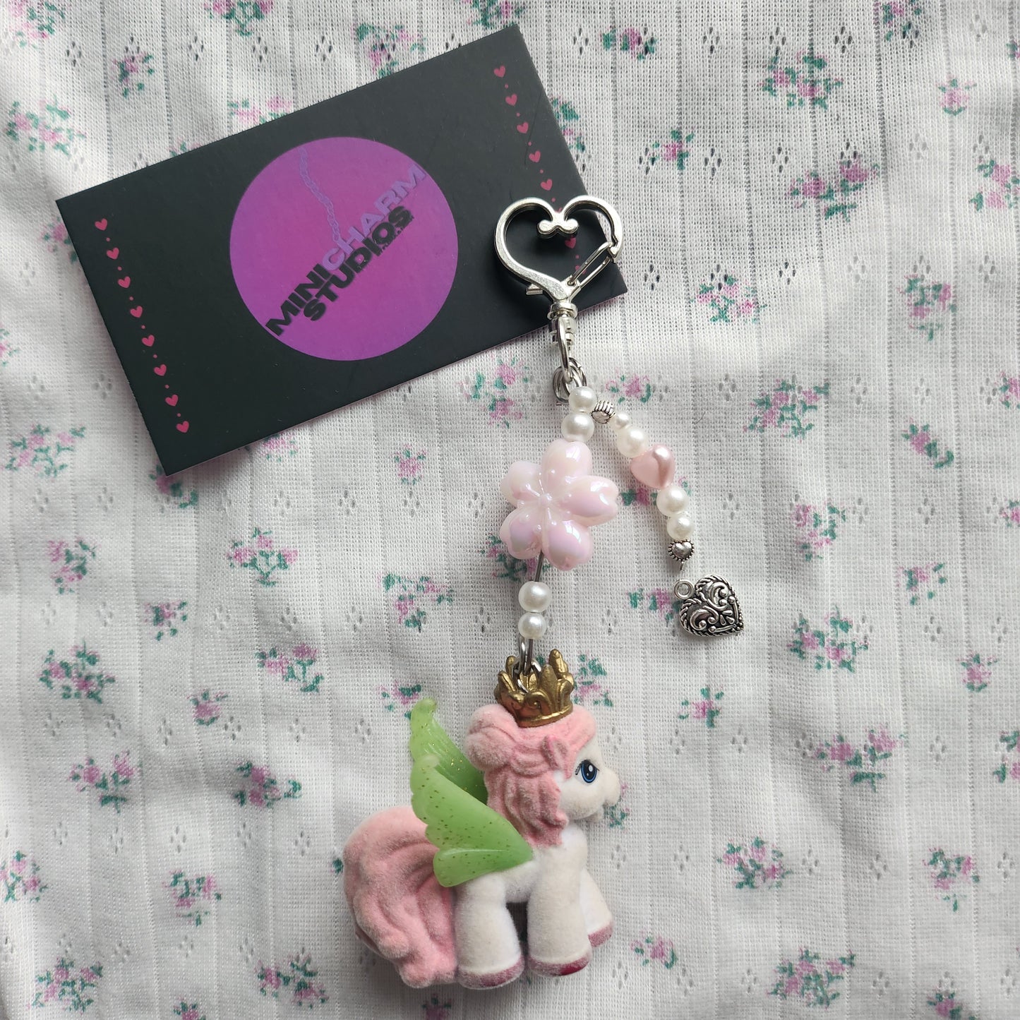 Filly Schlüsselanhänger Fairy Rosa Weiß