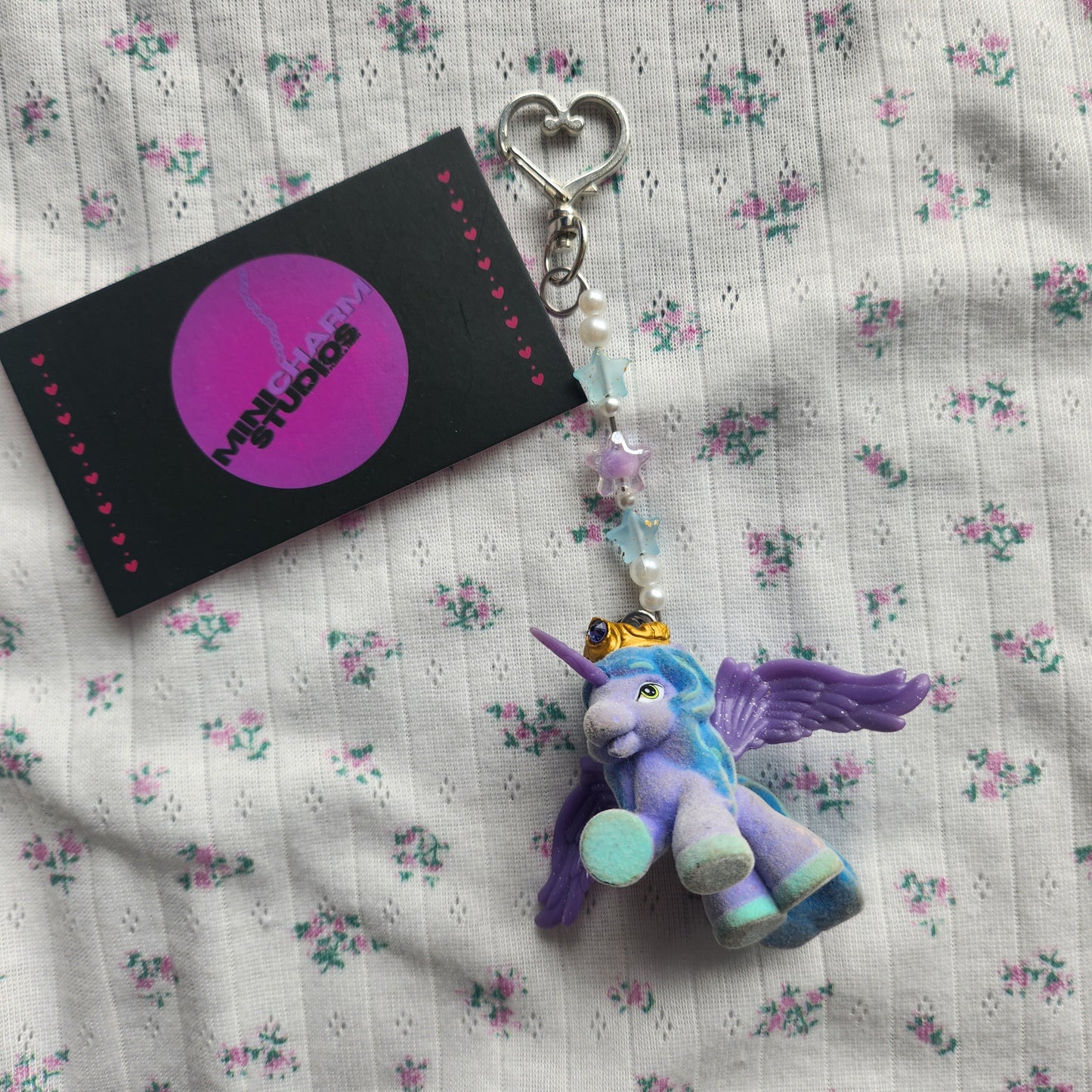 Filly Special Schlüsselanhänger Stars Lila Blau