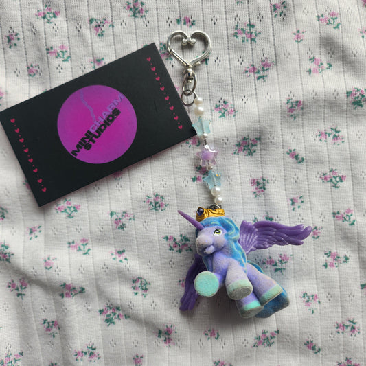 Filly Special Schlüsselanhänger Stars Lila Blau