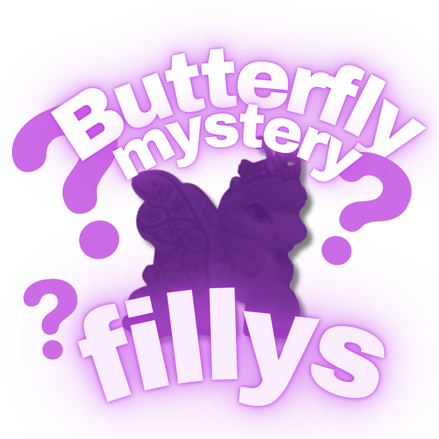 BUTTERFLY MYSTERYBOX 3x Filly Keychains