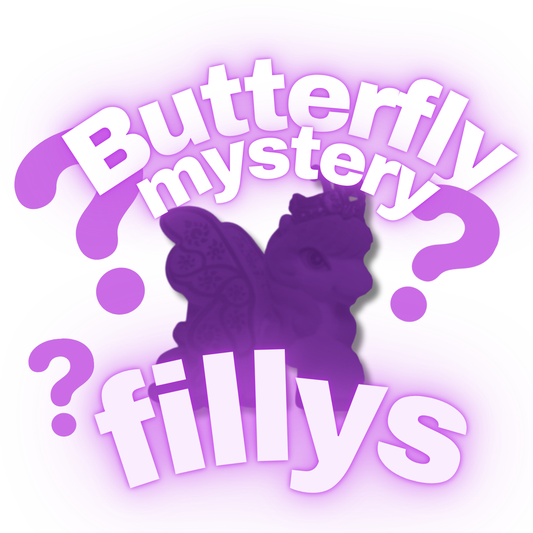 BUTTERFLY MYSTERYBOX 3x Filly Keychains