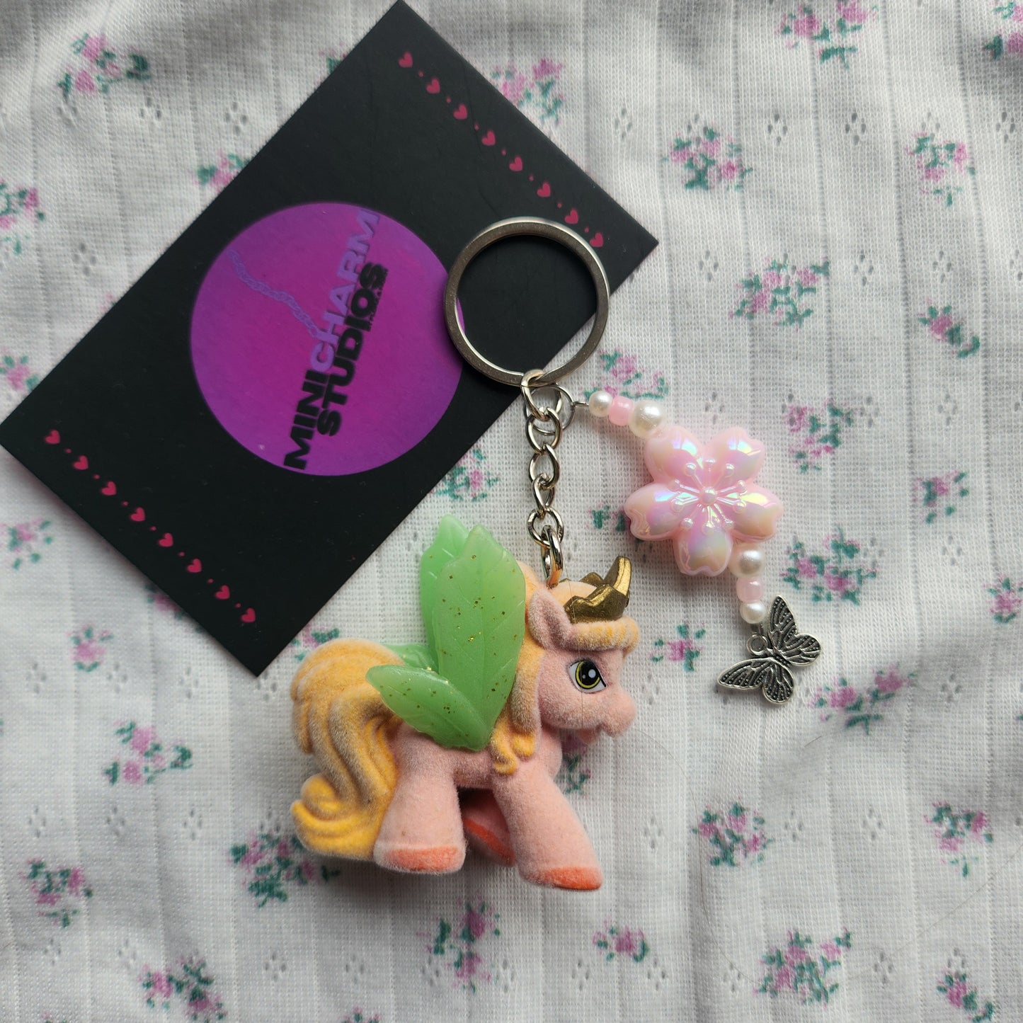 Filly Schlüsselanhänger Fairy Rosa Sakura Design